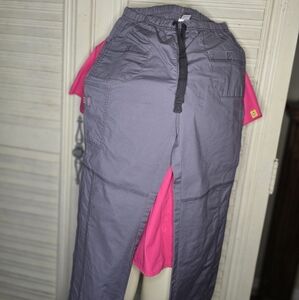 Wink scrubs cargo pants style Medium.